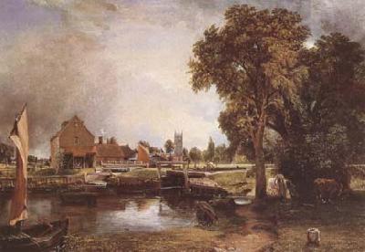 John Constable Dedham Lock and Mill (mk09) China oil painting art
